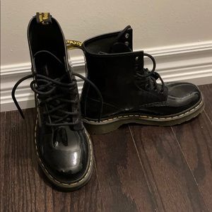 Patent leather black Dr. Martins